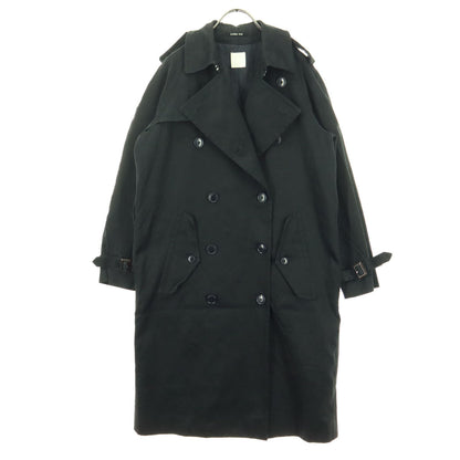 KANEKO ISAO Long Sleeve Trench Coat Black