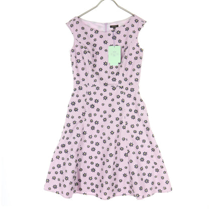 TOCCA Floral Embroidered Light Purple Dress