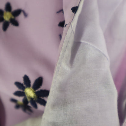 TOCCA Floral Embroidered Light Purple Dress