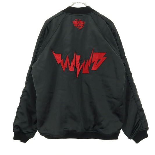Dempagumi.inc x Utamaro Reversible Pattern Black Red Size L