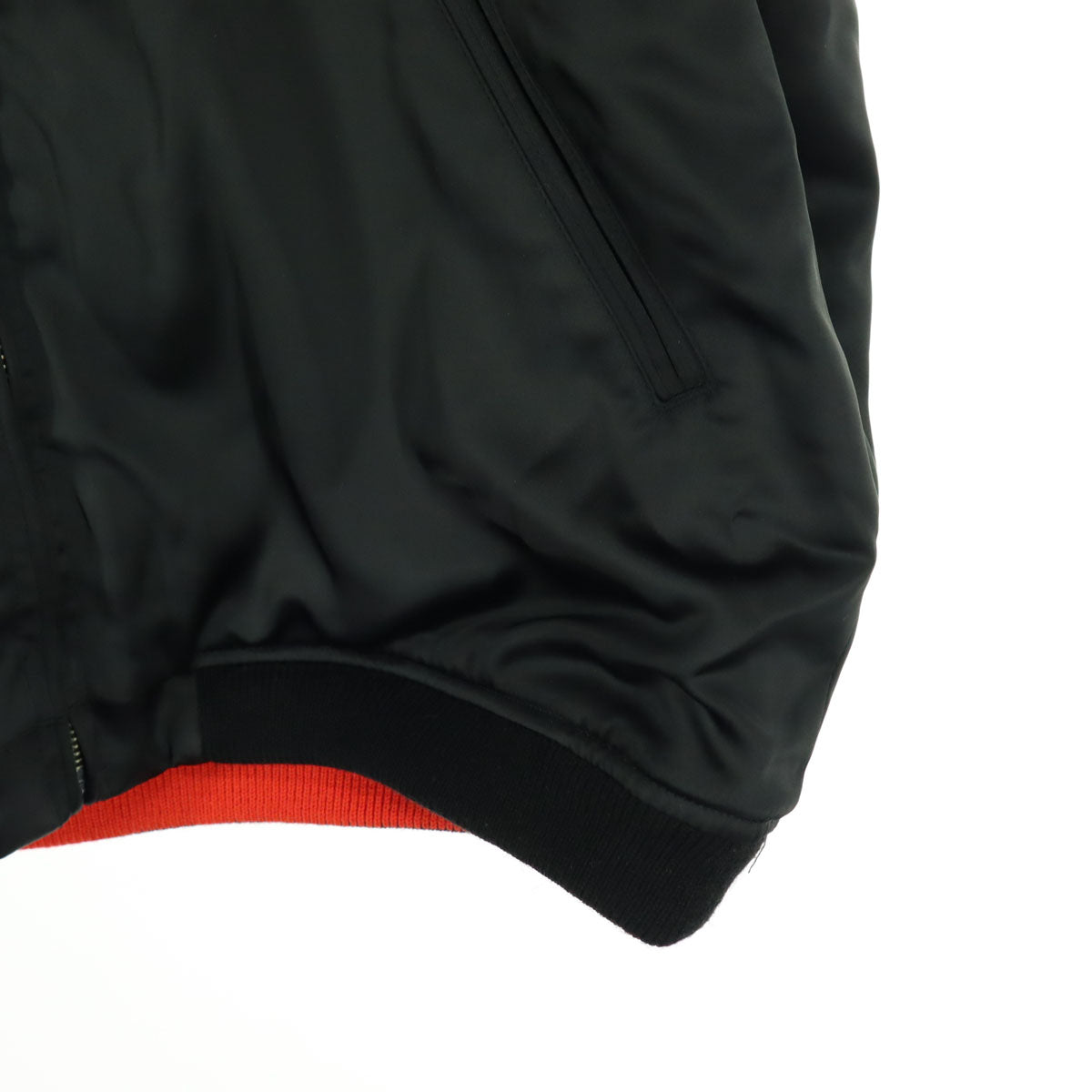 Dempagumi.inc x Utamaro Reversible Pattern Black Red Size L
