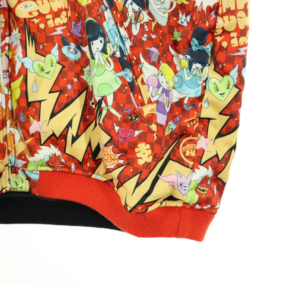 Dempagumi.inc x Utamaro Reversible Pattern Black Red Size L