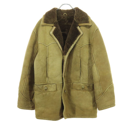MAgLIA ROSSA Long Sleeve Shearling Jacket Brown Size M