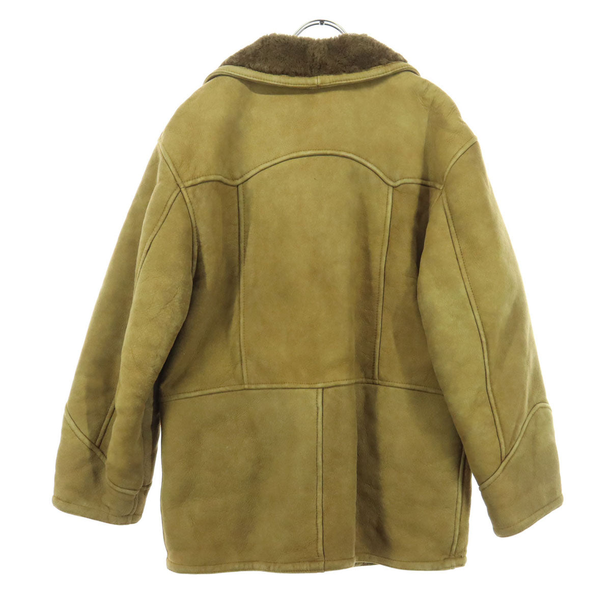 MAgLIA ROSSA Long Sleeve Shearling Jacket Brown Size M