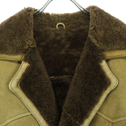 MAgLIA ROSSA Long Sleeve Shearling Jacket Brown Size M