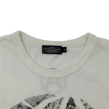 AFFA Graphic Photo Print T-Shirt White Size L