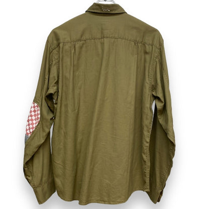 VISVIM 19SS USM ALBACORE SHIRT Long Sleeve Shirt Khaki Size 1