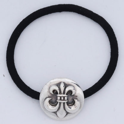 Chrome Hearts BS Fleur Silver Hairband Bracelet Size F