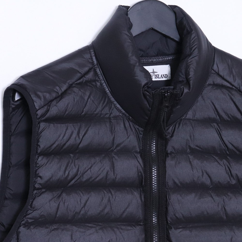 STONE ISLAND 24AW Recycled Nylon Down Vest Black Size L
