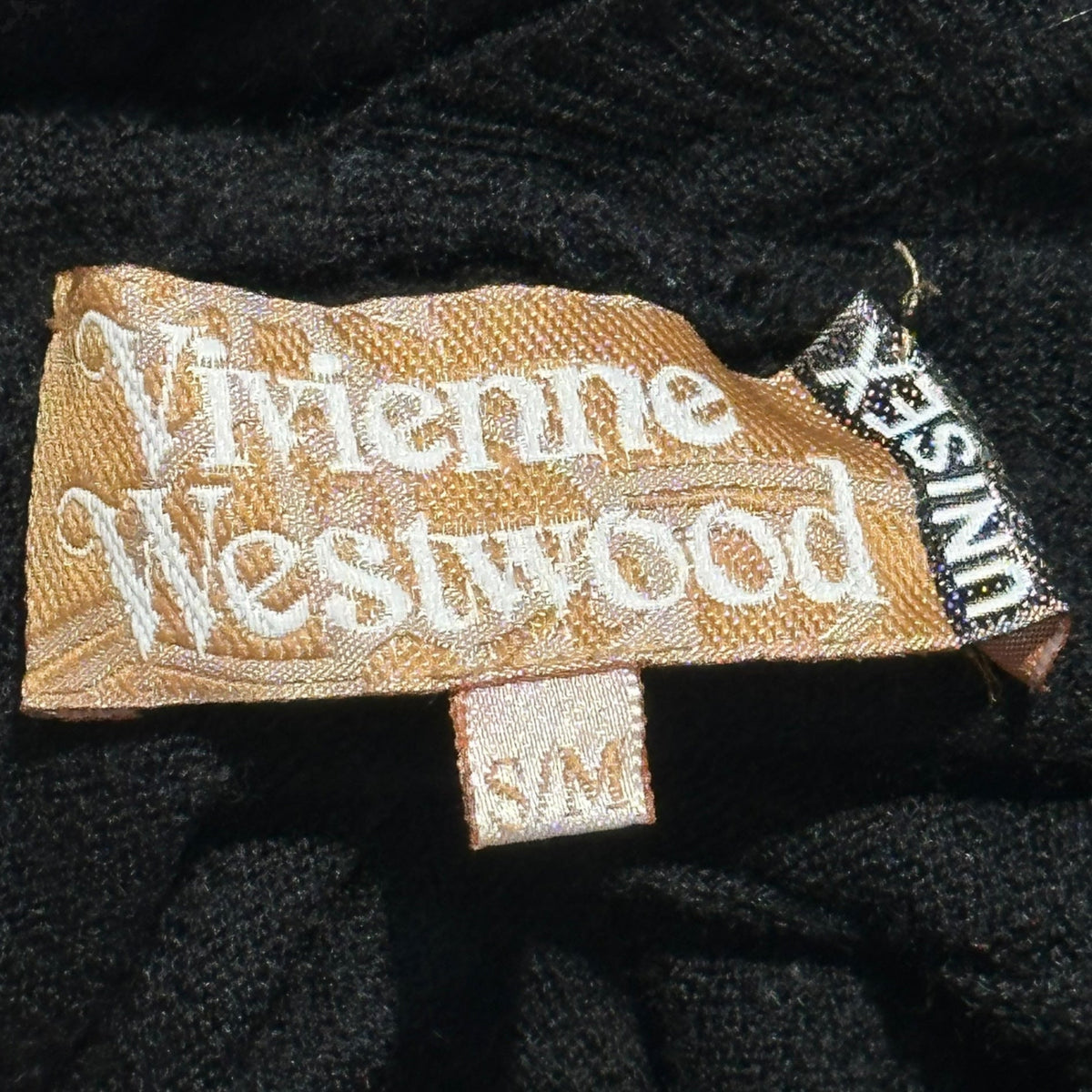 Vivienne Westwood Orb Logo Wool Knit Black Size UNISEX SM