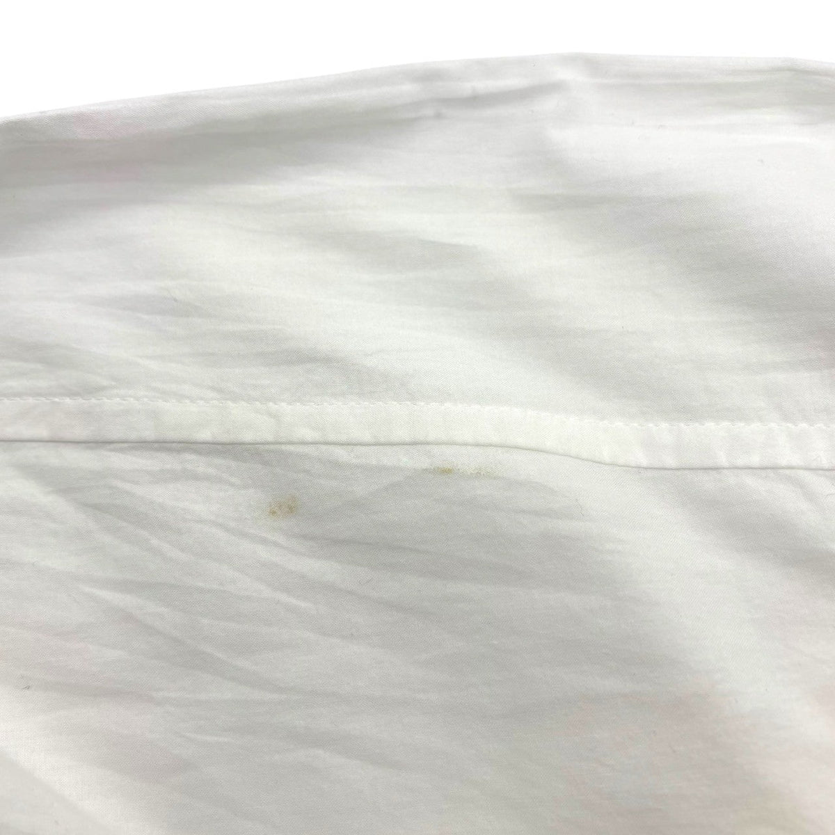 Y's Oversized Open Collar Shirt Dress White Size 1