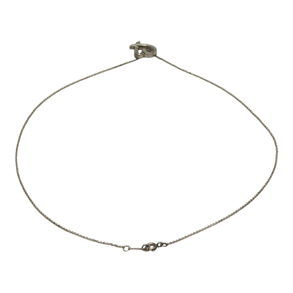 TIFFANY & CO. Paloma Picasso Loving Heart Necklace Silver