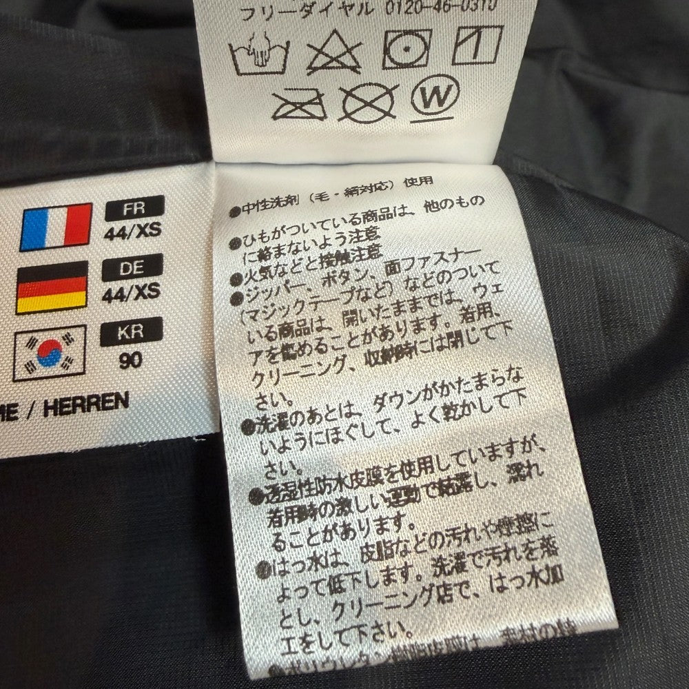 DESCENTE Mizusawa Mountaineer Down Jacket Black Size S