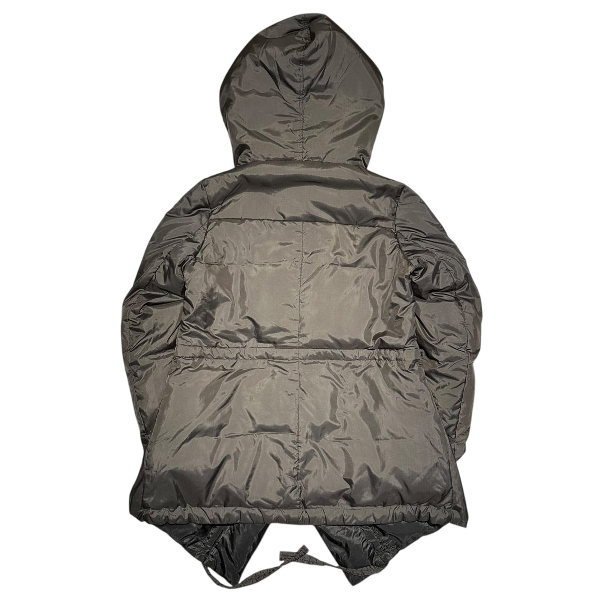 MARITHE FRANCOIS GIRBAUD 10AW Big Hood Coat Brown Size L