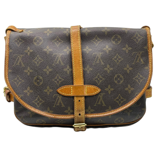 LOUIS VUITTON Sommelier 30 Monogram Brown Mules