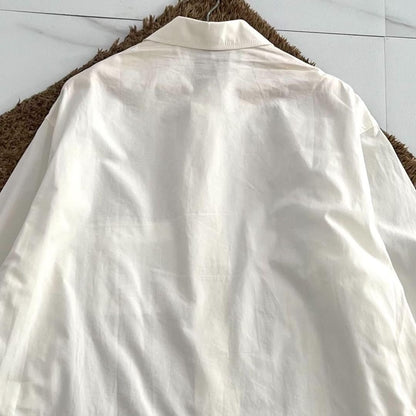 Yohji Yamamoto POUR HOMME 18SS Cotton Topper Shirt Size S