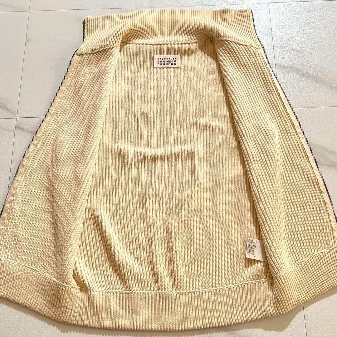 MARTIN MARGIELA 07SS Driver's Knit Vest White Size M