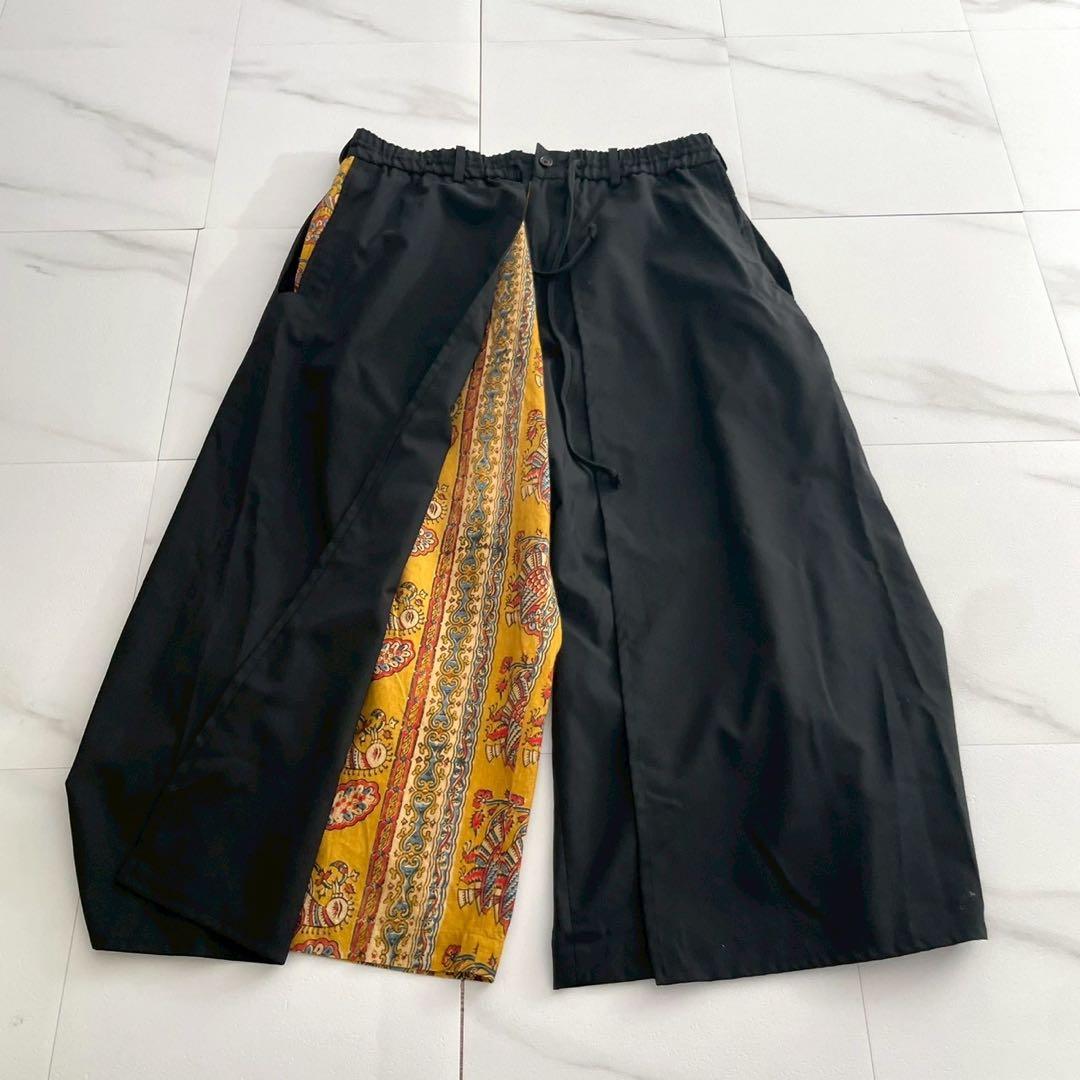 S'YTE 21SS Tropical Indian Block Print Wide Pants Size 34