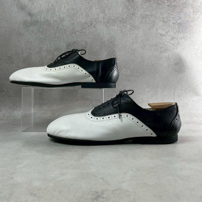 COMME des GARCONS HOMME PLUS 23SS Bi-Color Leather Shoes