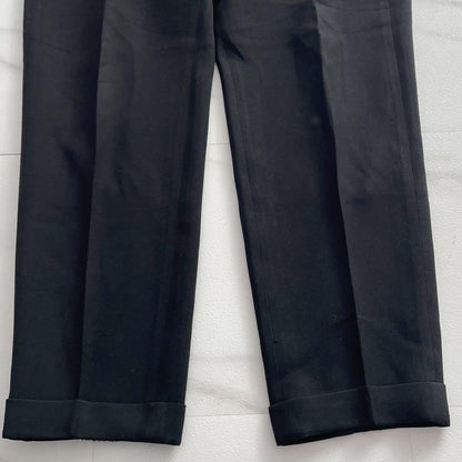 ISSEY MIYAKE MEN 97SS Tapered Polyester Slacks Black Size L