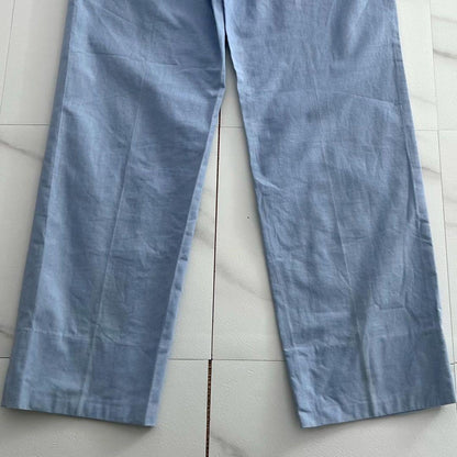 COMME des GARCONS HOMME 03SS Tapered Slacks Blue Size M