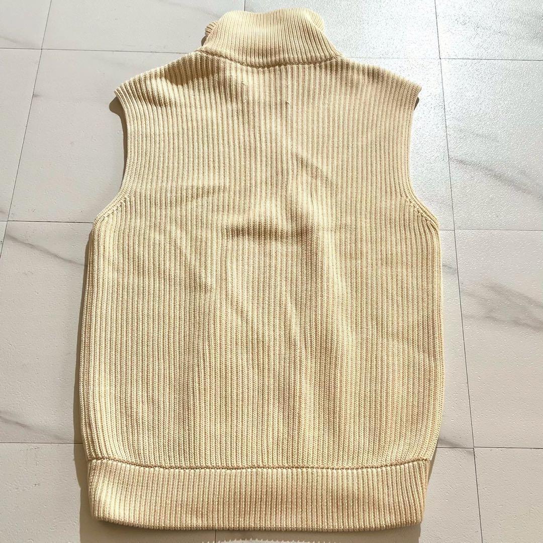 MARTIN MARGIELA 07SS Driver's Knit Vest White Size M
