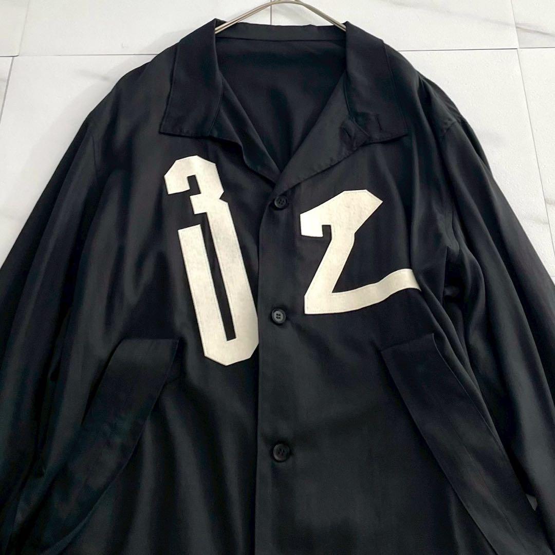 Yohji Yamamoto PH 19SS Suspender Long Cotton Shirt Size XL