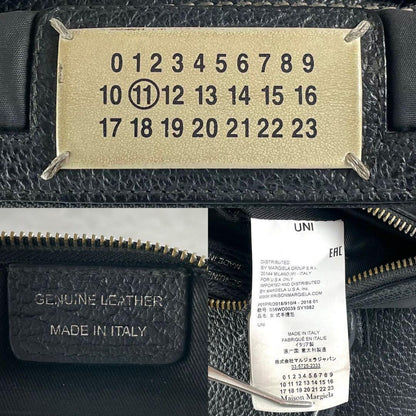 MAISON MARGIELA 5AC Small Leather Bag Black Size ONE SIZE