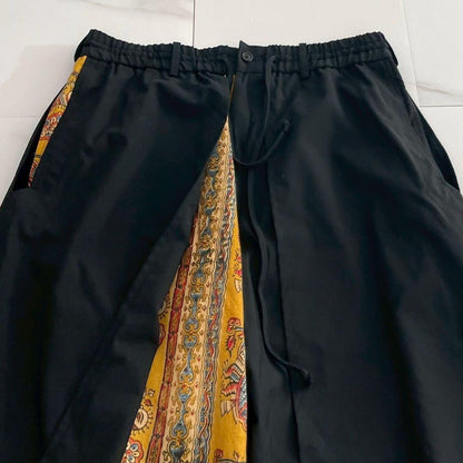S'YTE 21SS Tropical Indian Block Print Wide Pants Size 34