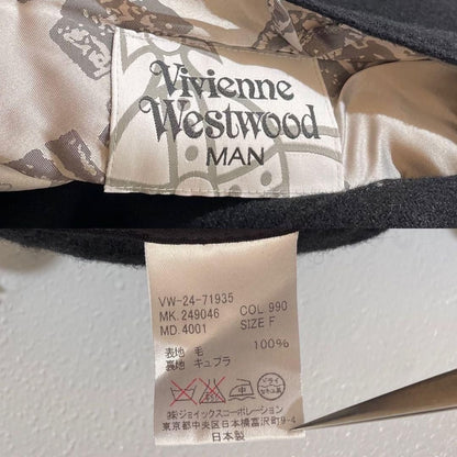 Vivienne Westwood MAN 14AW Deformed Wool Long Coat Size XL