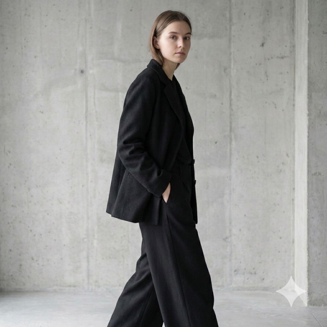 Yohji Yamamoto +noir 02AW Wool Blazer Black
