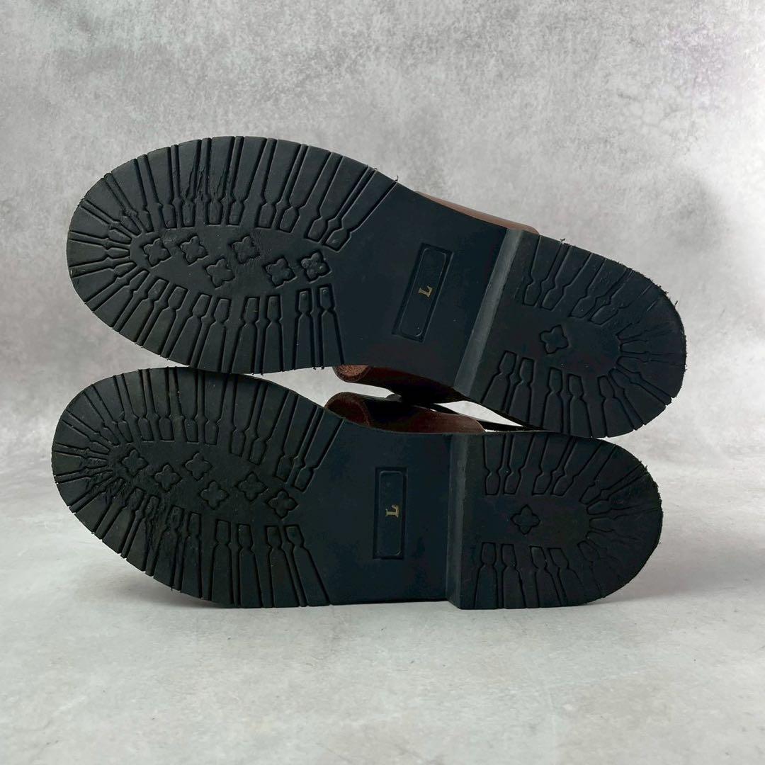 ISSEY MIYAKE MEN Leather Sandals Brown Size L