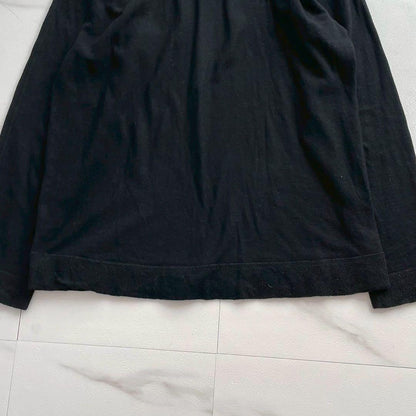 ISSEY MIYAKE MEN 03AW White Stitch Cotton Knit Black Size XL