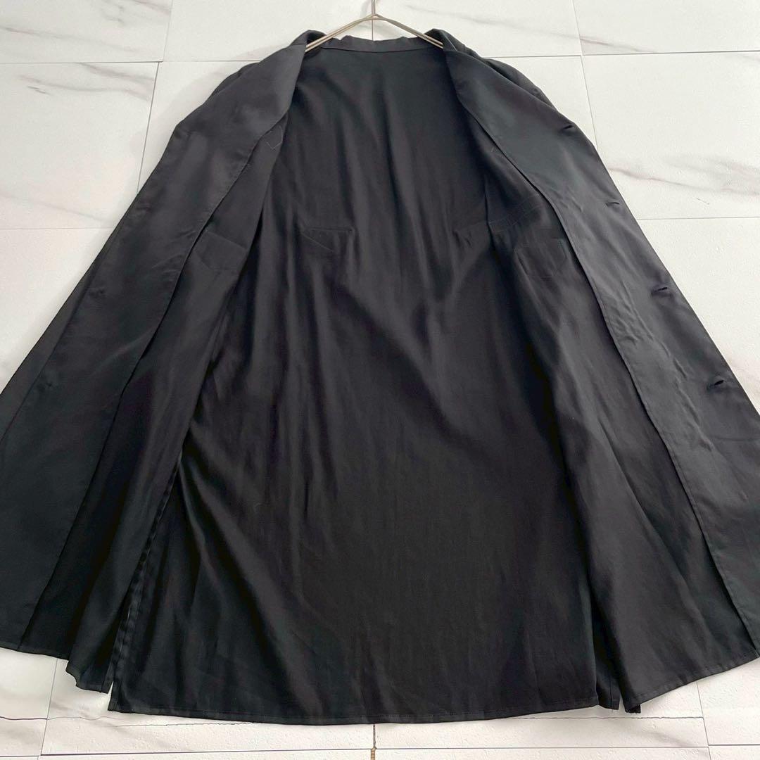 Yohji Yamamoto PH 19SS Suspender Long Cotton Shirt Size XL
