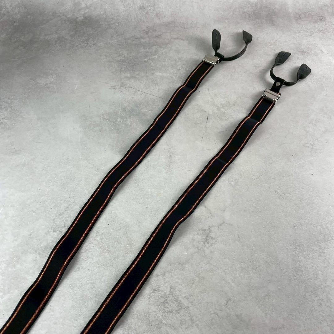 Yohji Yamamoto POUR HOMME Leather Striped Size ONE SIZE