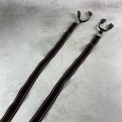 Yohji Yamamoto POUR HOMME Leather Striped Size ONE SIZE