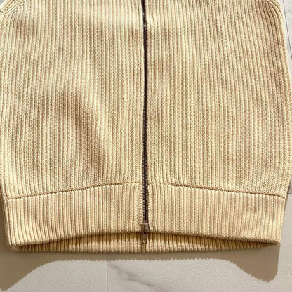 MARTIN MARGIELA 07SS Driver's Knit Vest White Size M