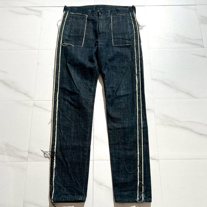 Yohji Yamamoto POUR HOMME 2015SS Cut-Off Selvedge Denim