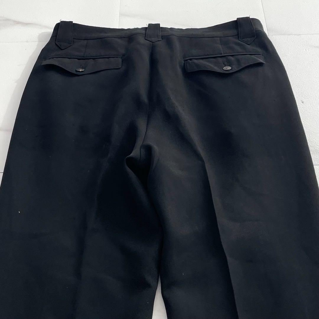 ISSEY MIYAKE MEN 97SS Tapered Polyester Slacks Black Size L
