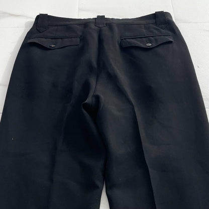 ISSEY MIYAKE MEN 97SS Tapered Polyester Slacks Black Size L