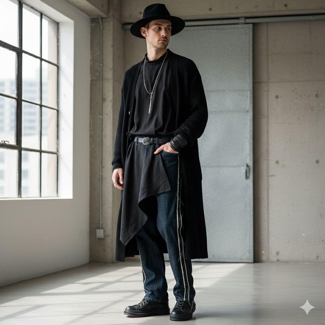 Yohji Yamamoto POUR HOMME 2015SS Cut-Off Selvedge Denim