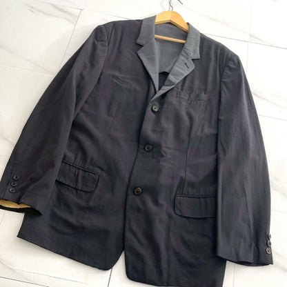 Y's for men Panel Wool Tailored Jacket Black Size XL