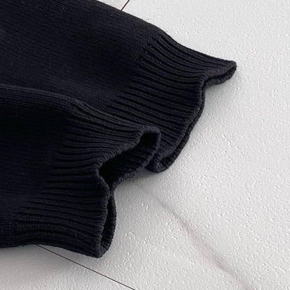 COMME des GARCONS 19SS Frayed Knit Cardigan Coat Navy Size M