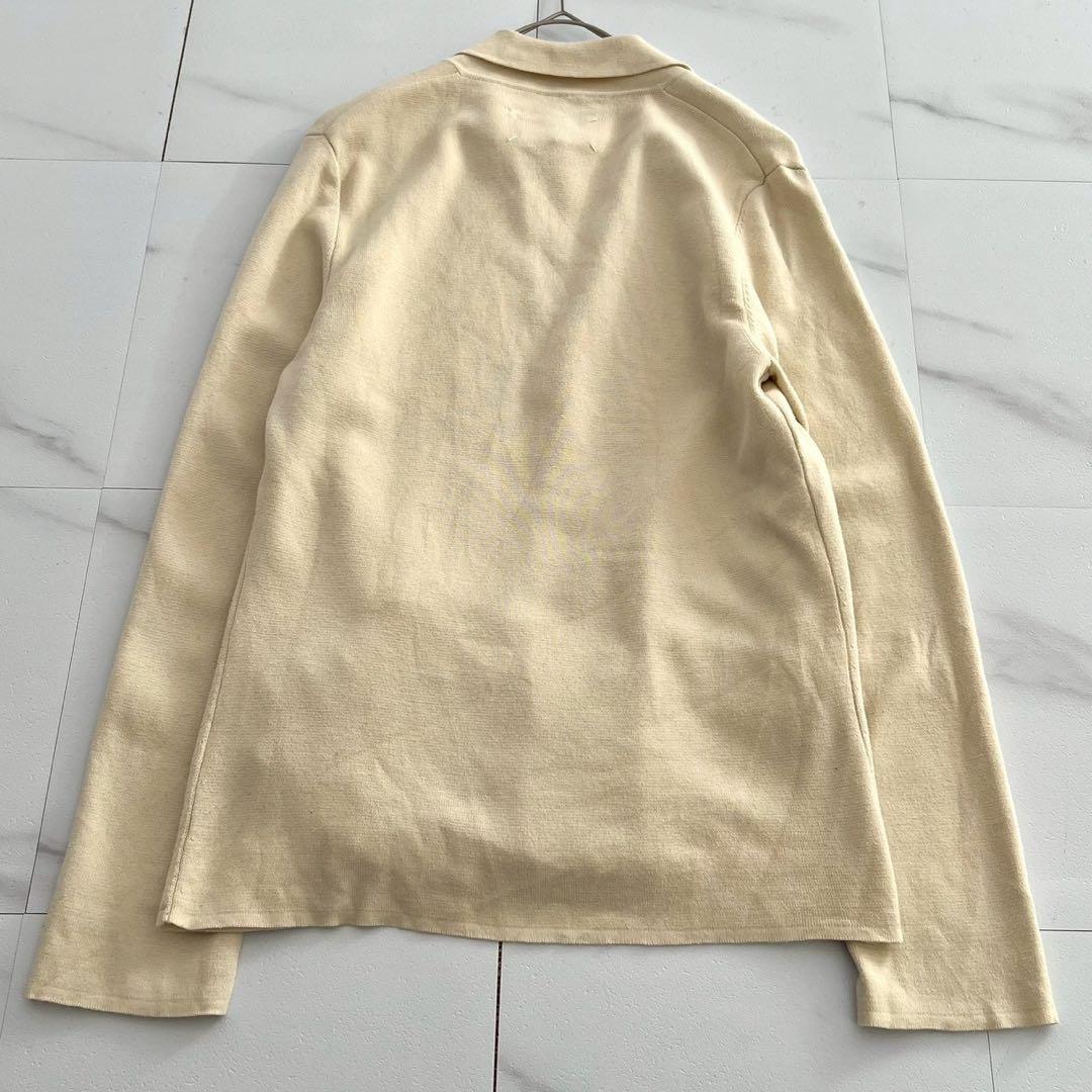 MAISON MARTIN MARGIELA Wool Cotton Knit Jacket Size M
