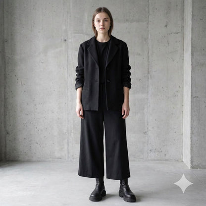 Yohji Yamamoto +noir 02AW Wool Blazer Black