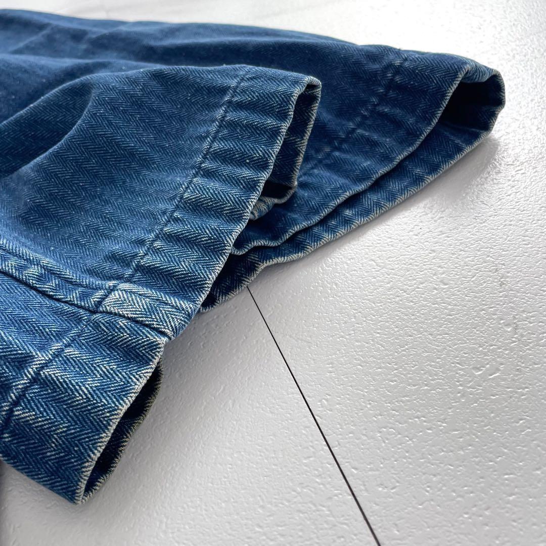 Yohji Yamamoto POUR HOMME 99SS Stand Jacket Blue Size L