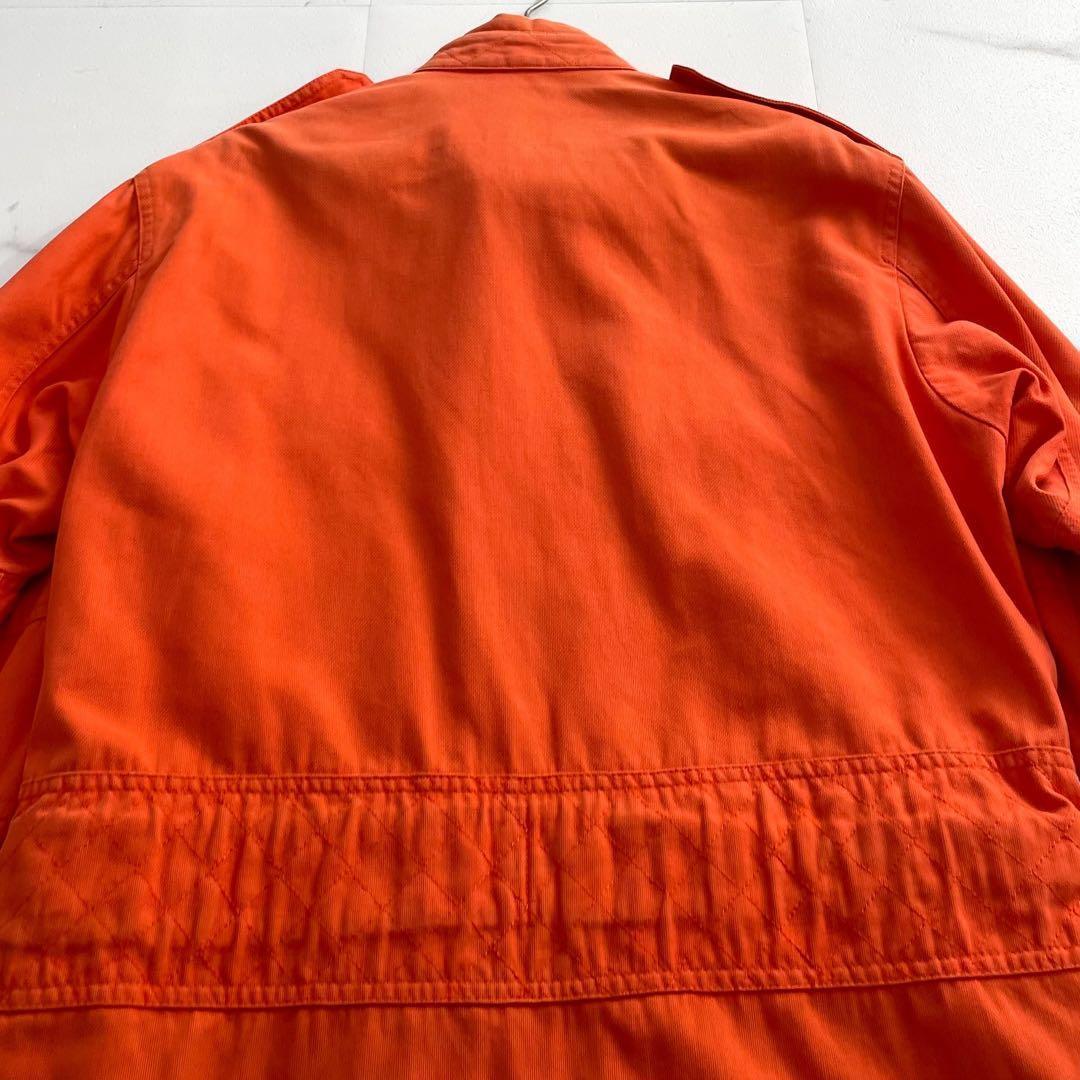 ISSEY MIYAKE MEN 04SS Cotton Military Jacket Orange Size L