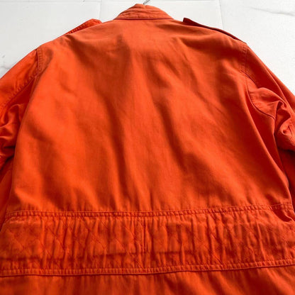 ISSEY MIYAKE MEN 04SS Cotton Military Jacket Orange Size L