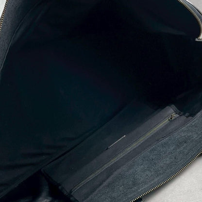 Y's for men Canvas Leather Boston Bag Black Size ONE SIZE