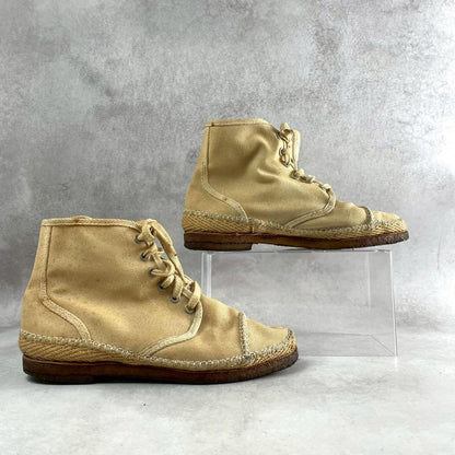 ISSEY MIYAKE MEN 90s Archive Canvas High-Cut Sneakers